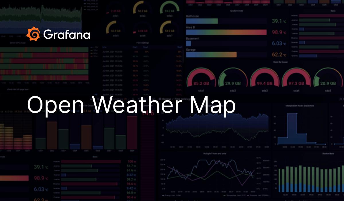 Open Weather Map Grafana Labs